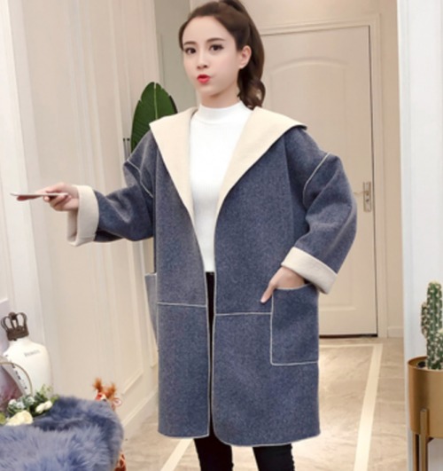 コート レディース コート大きいサイズレディース アウター 暖かい フード付き カジュアル ミドル丈 リバーシブル 大きいサイズ ゆったり ミドルコート 体型カバー ライトアウター 羽織 カジュアル