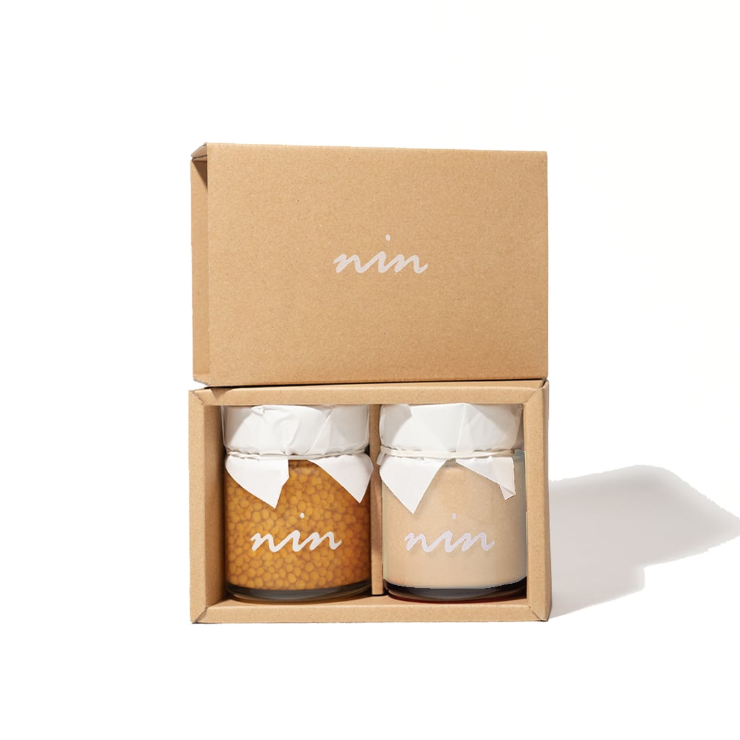 甘い×しょっぱい］2種セット （りんごバター・粒マスタード） | ninninnin