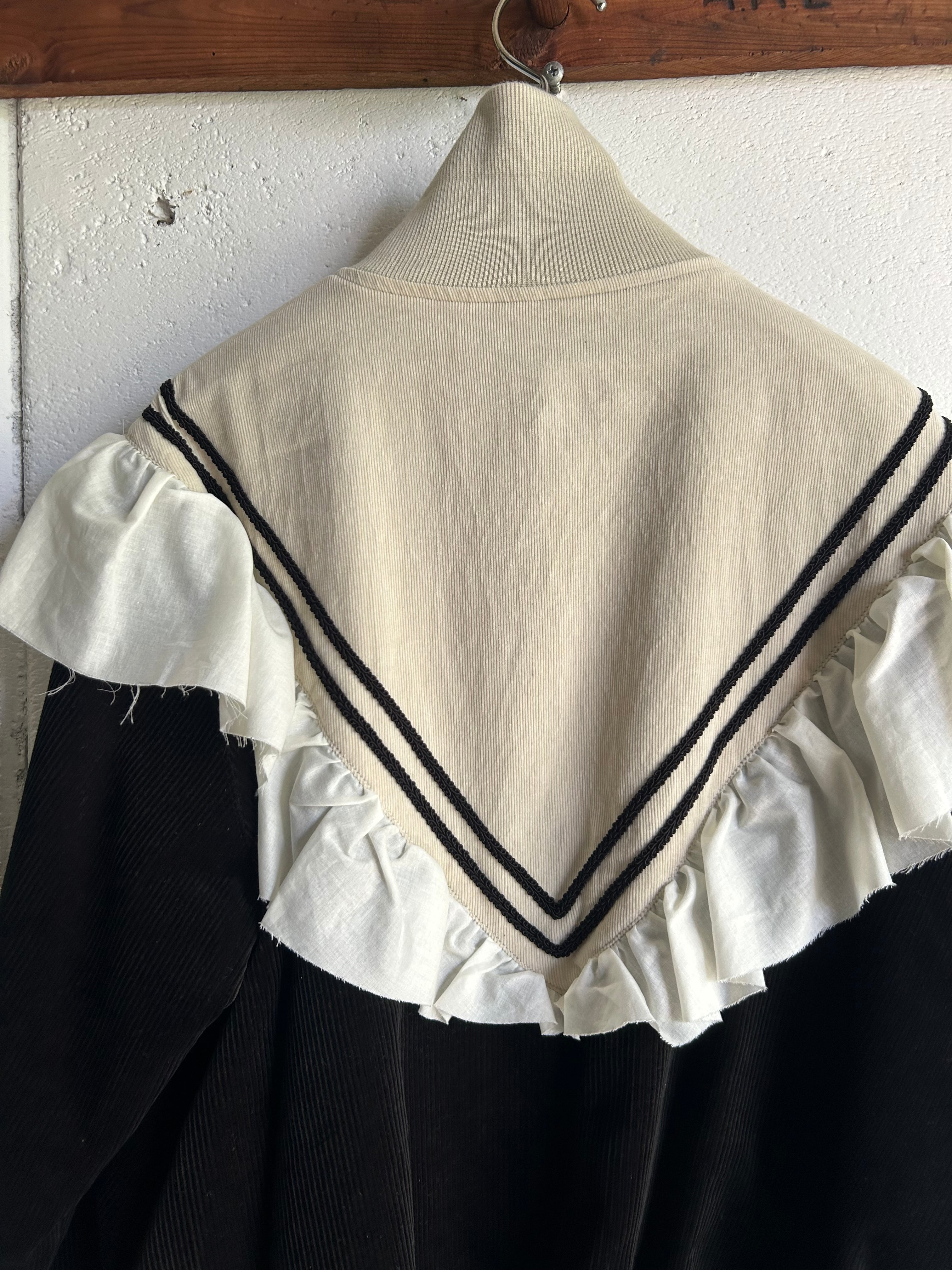 tanaka daisuke frill corduroy track jacket | AAR