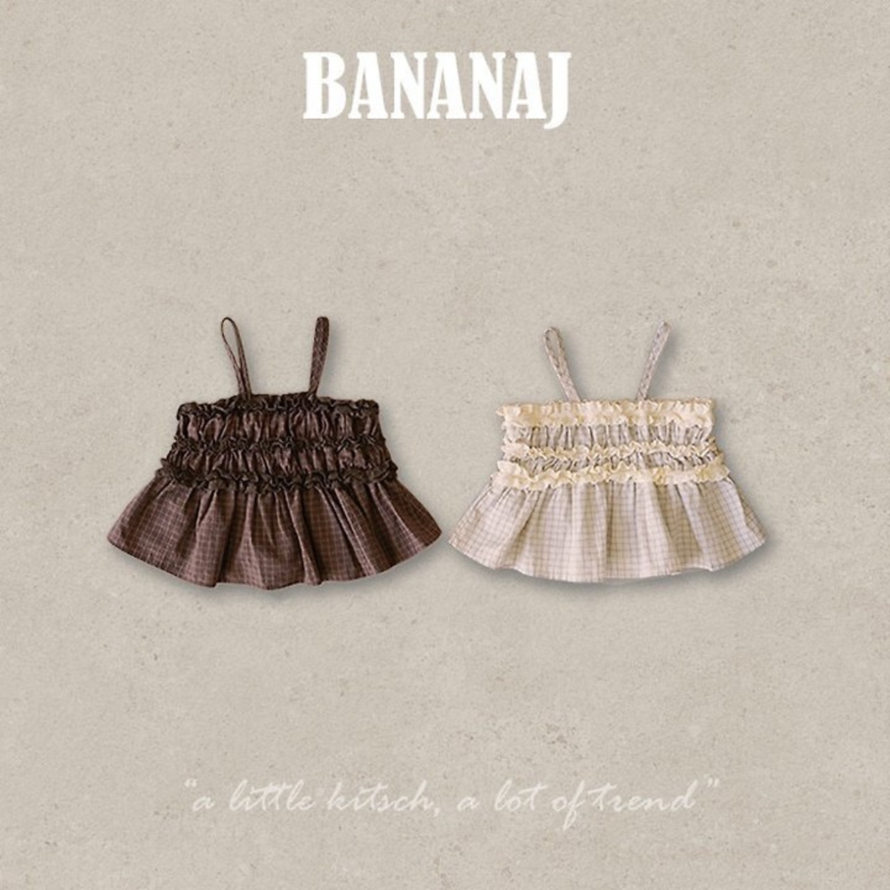 韓国子供服 / BANANA J / 26Autumn / ドロシー ブラウス / 秋服 / キッズ *XS~JS*