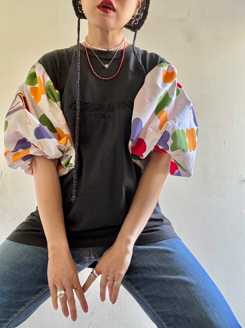 Rework Balloon Sleeves Tee By Asaka Fushimi