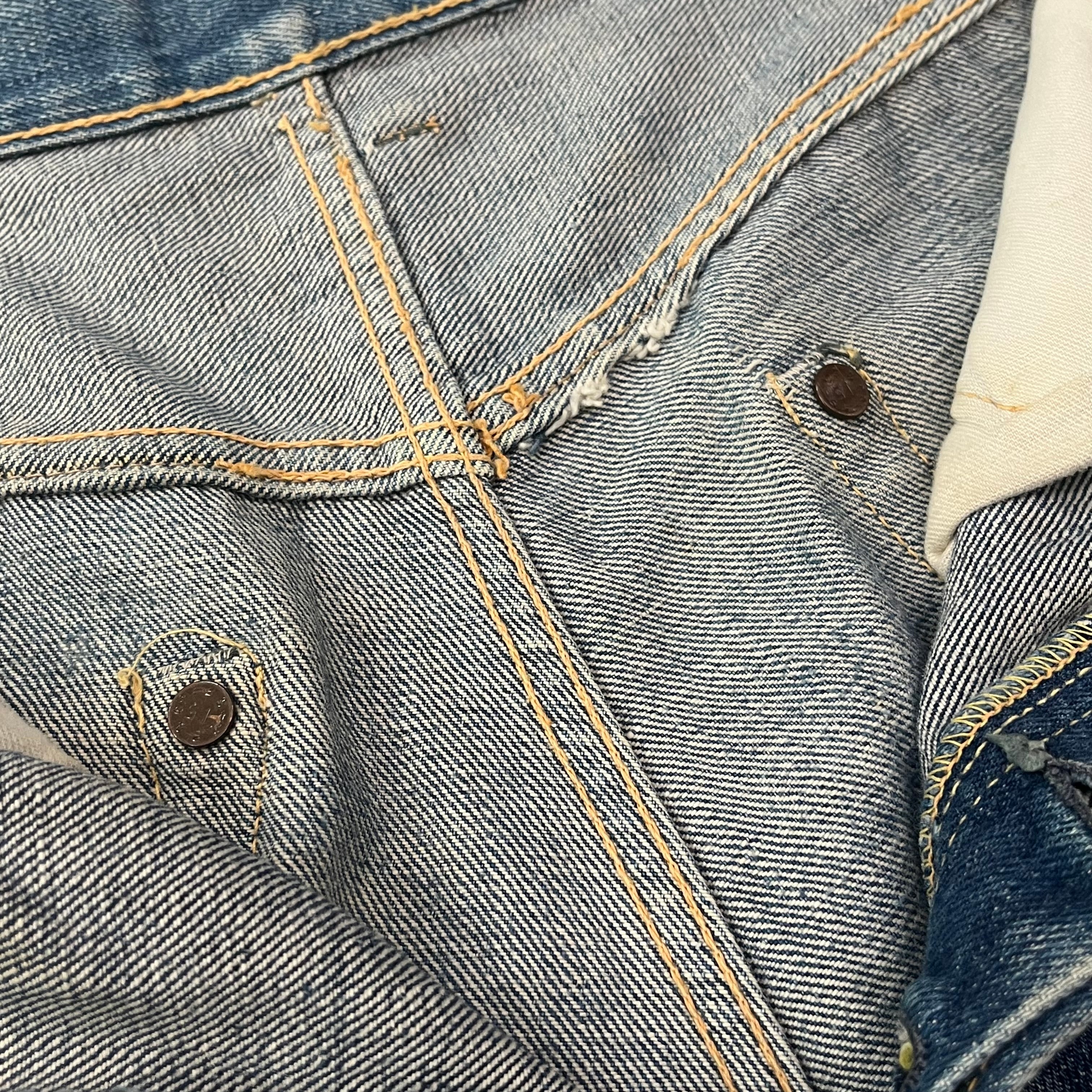 50s Levi's 501XX Denim Shorts 50年代 リーバイス デニムショーツ