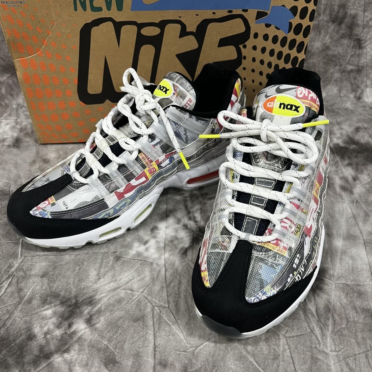 NIKE/ナイキ AIR MAX 95 SE SWOOSH MART MAGAZINE/エアマックス95 ス ...