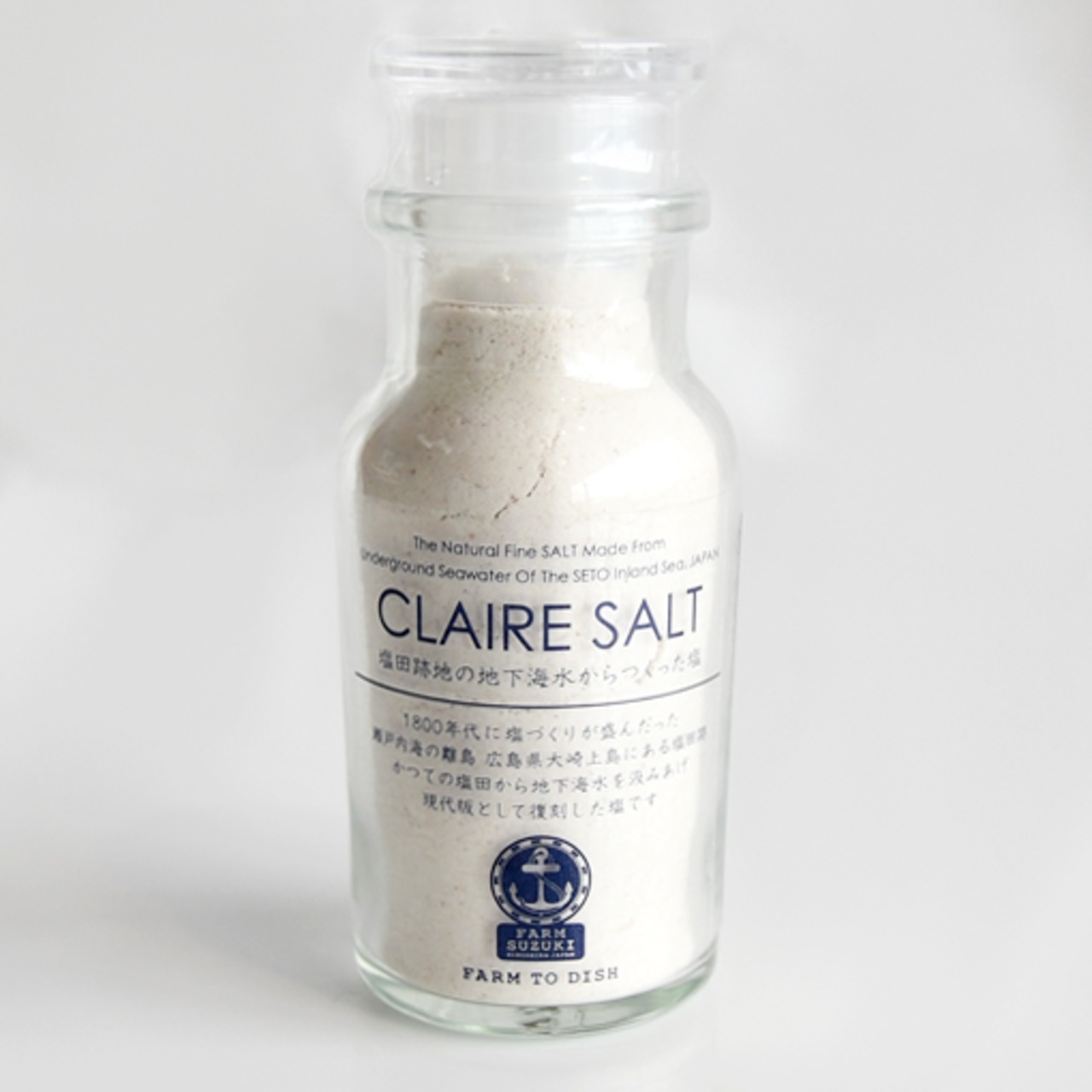 CLAIRE SALT　塩田跡の地下海水からつくった塩