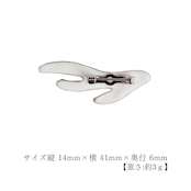 鹿の角 ブローチ