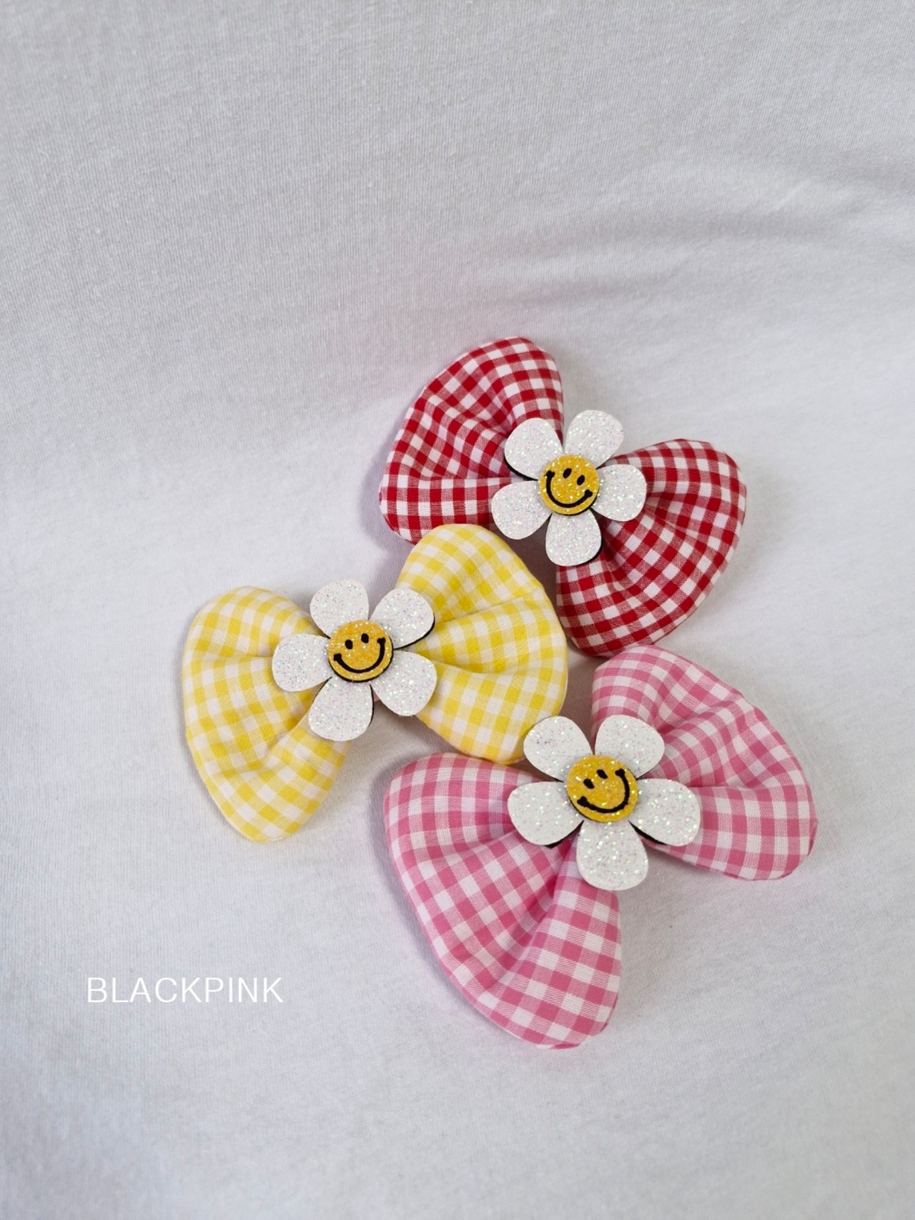 [BLACKPINK] Accessory) Smile Check Ribbon / [블랙핑크] 악세)스마일체크리본