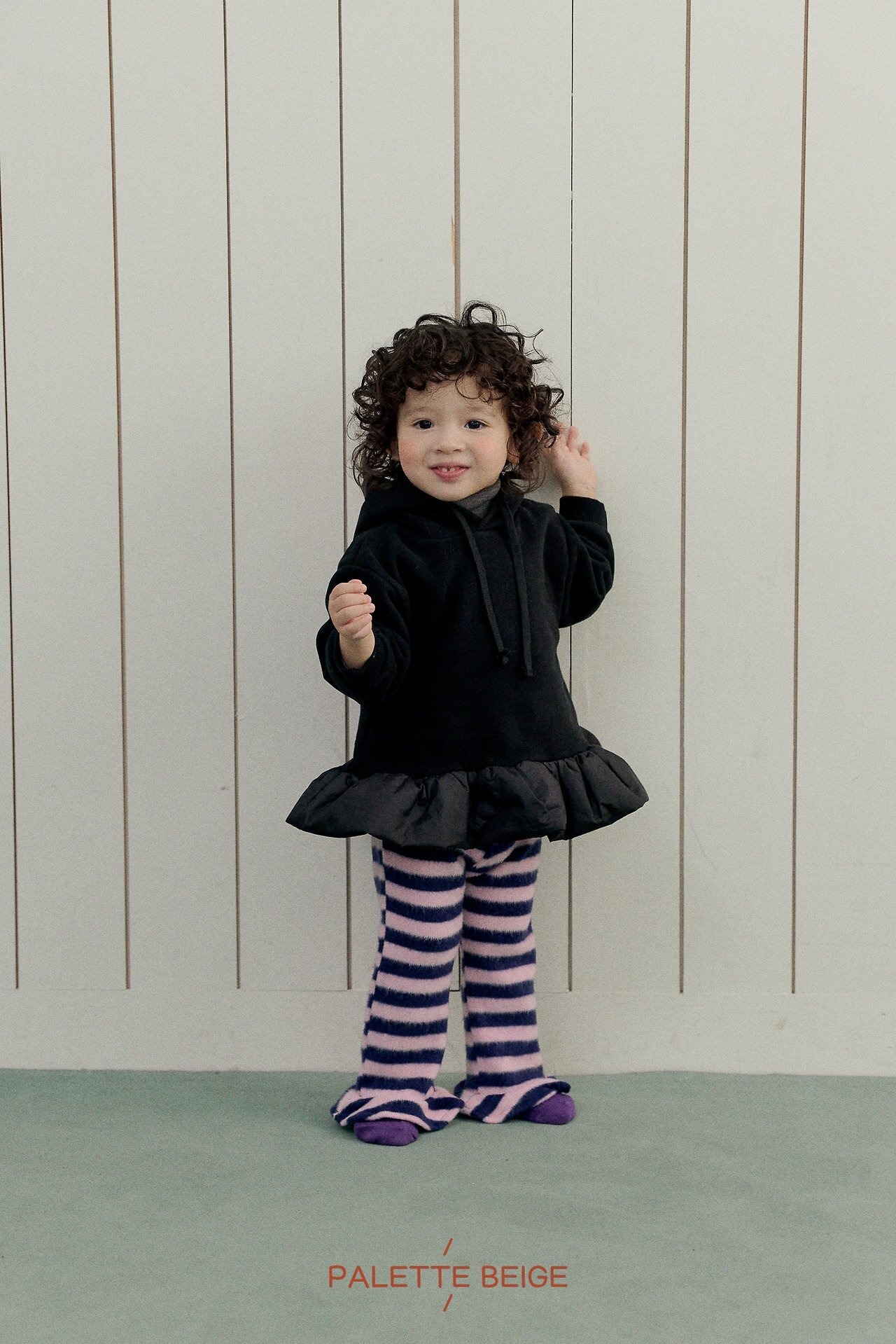the beige［取寄］balloon hood onepiece 26winter