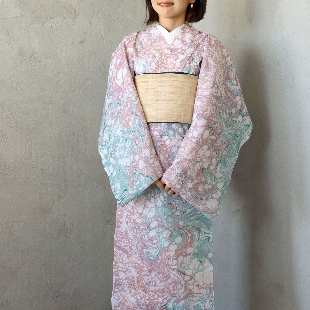 「人魚姫」〜マーブル×ドット〜綿