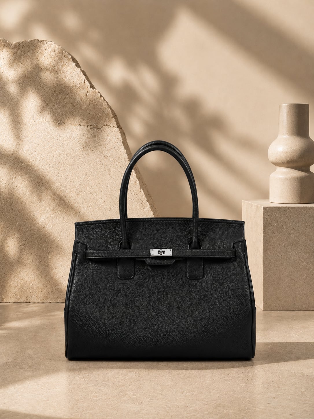 A-croire Grand Italian Leather Totebag | EUROKENVY®︎
