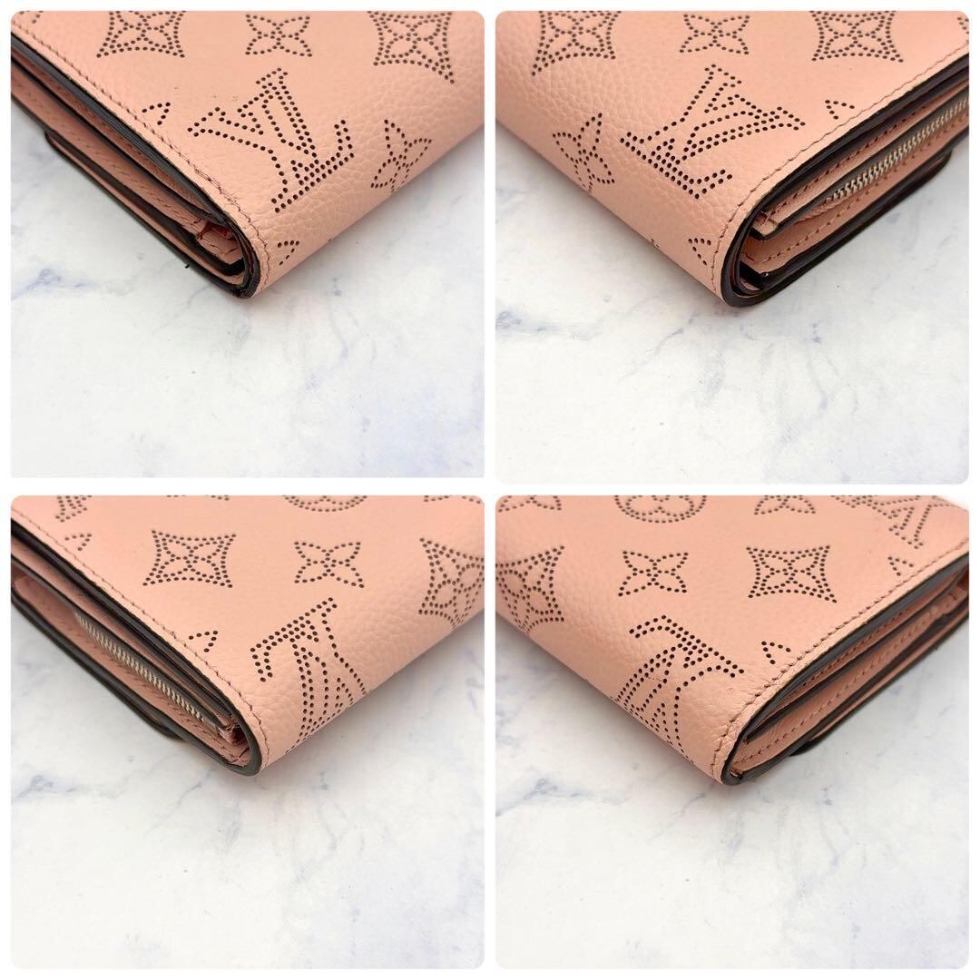 最高級美品】ルイヴィトン マヒナ ポルトフォイユ イリスコンパクト