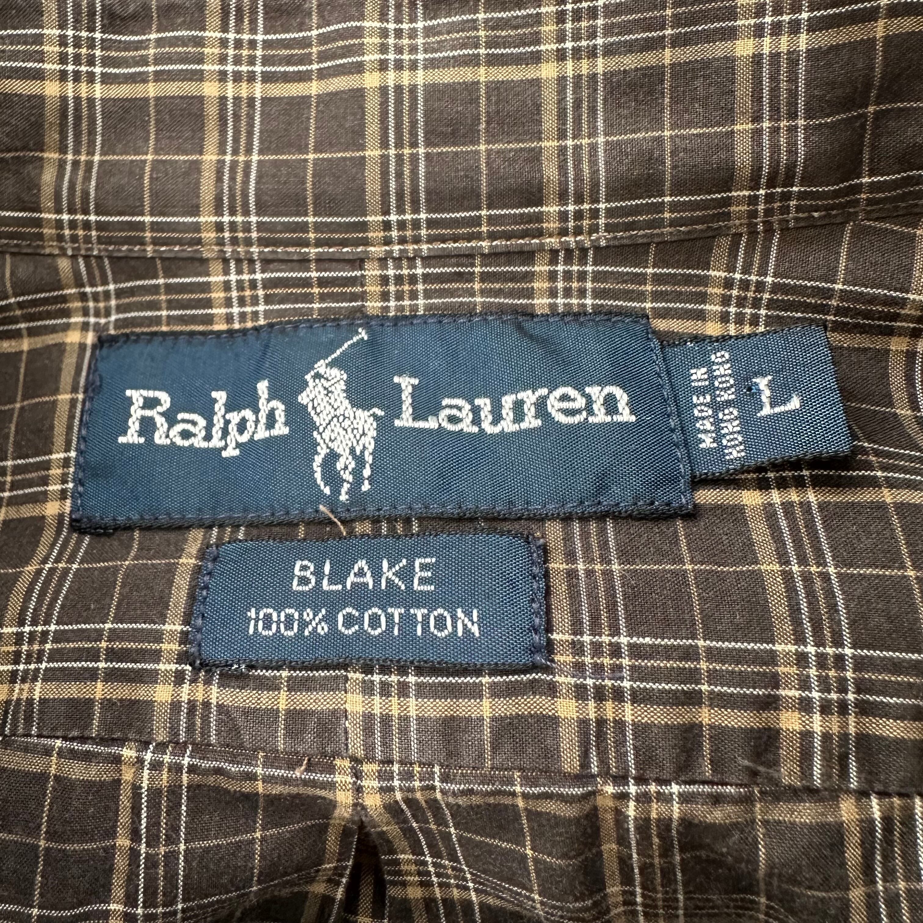 90s Ralph Lauren BLAKE ラルフローレン ブレイク ボタンダウン