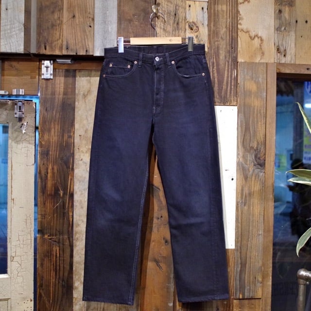 1990s Levi's 501 Black Jeans / リーバイス 製品染め 後染め ブラック