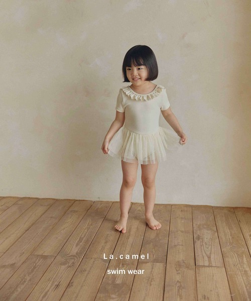 〘即納〙M size _ La:camel / ivy swimwear