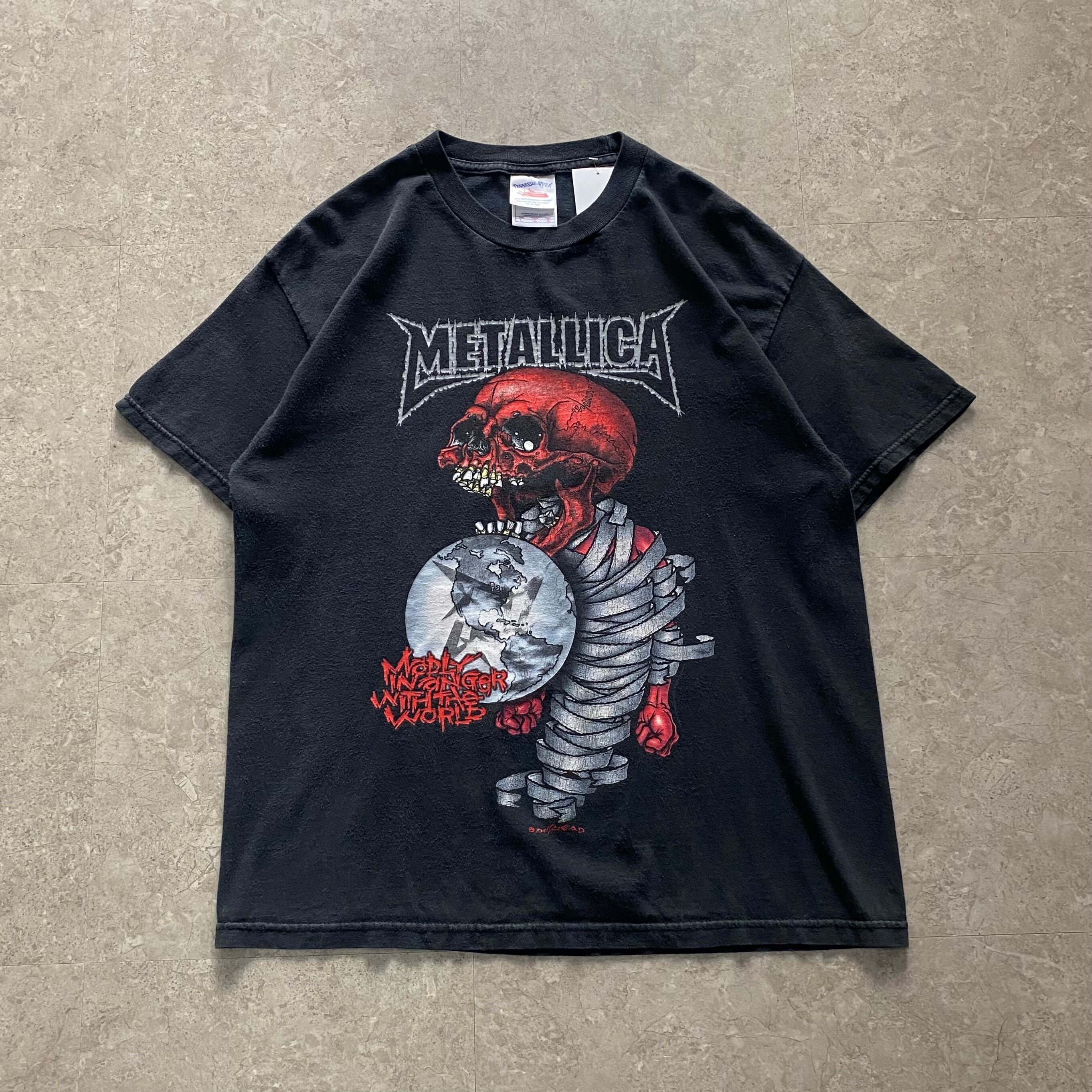 2004s METALLICA "Madly In Anger With The World Tour" T-shirt【仙台店】