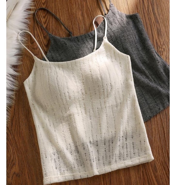 Soft Veil Padded Camisole 2set*S-526