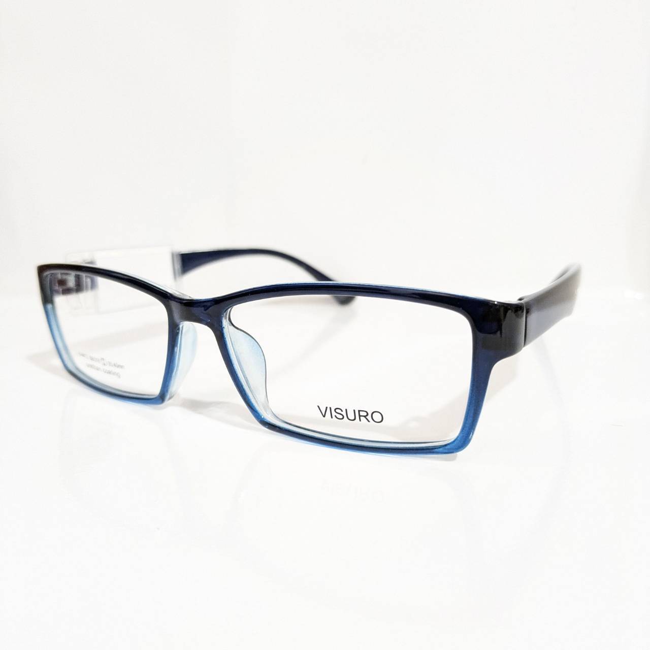 【VISURO】スクエアセルフレーム ブルーグラデーション
