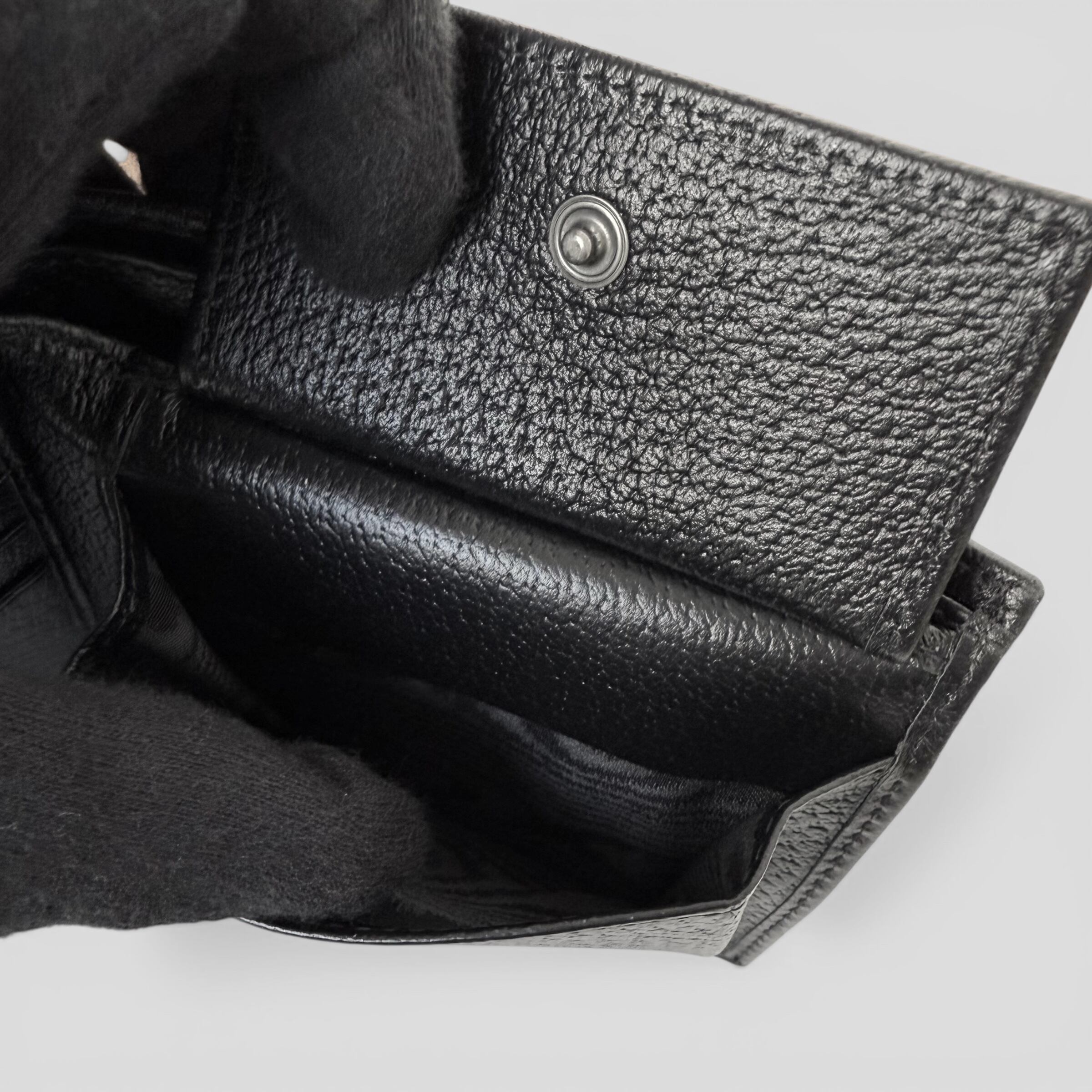 BALENCIAGA × GUCCI The Hacker Project Compact Wallet Black | BRAND