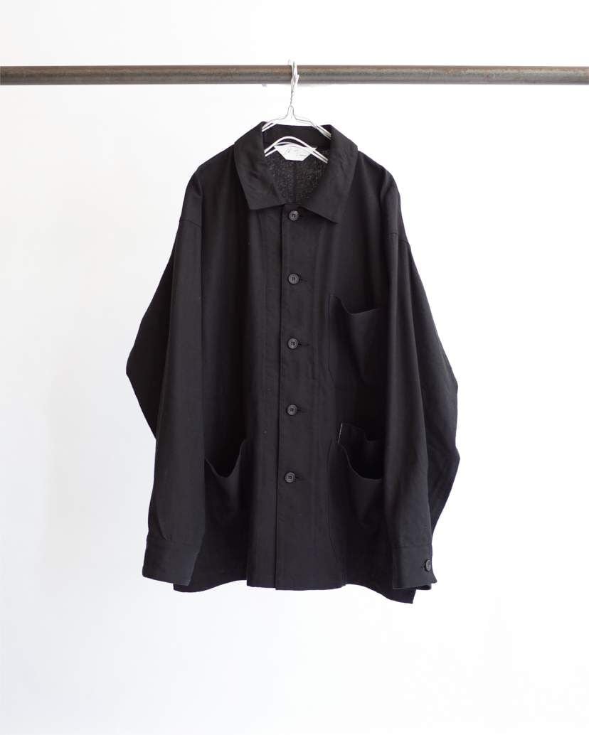 ジャケット・アウター ancellm uneven paint coverall ancellm uneven paint coverall