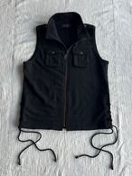 "unknown" Lace-up Multi Pocket Vest
