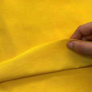★TB482◆2m◆訳あり◆綿100%天竺ニット生地◆レモンイエロー