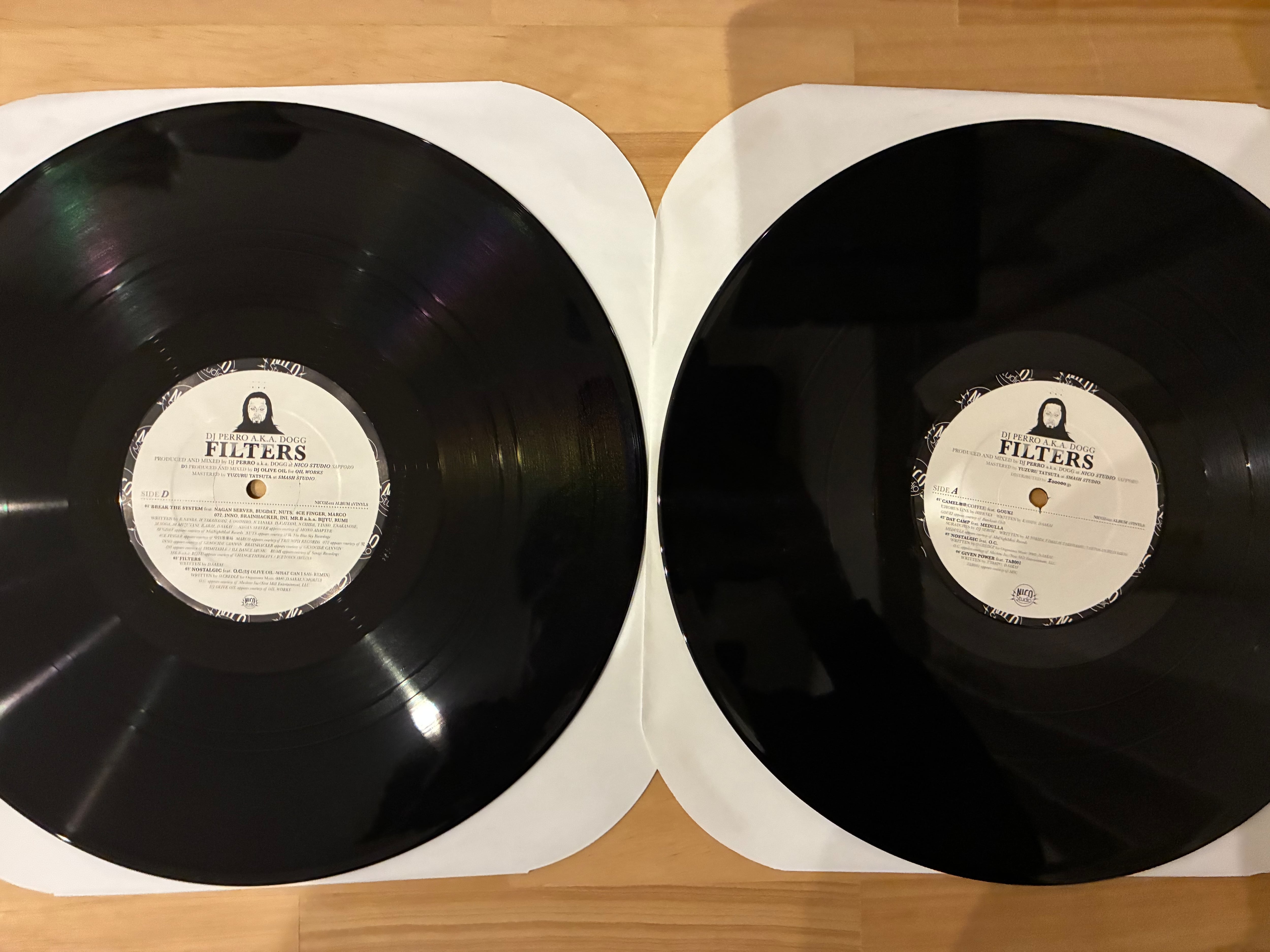 DJ PERRO a.k.a DOGG / FILTERS | sixteen records (シックスティーン