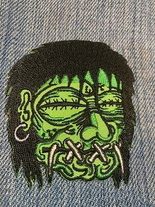 シュランケンヘッド シンボル ワッペン・アップリケ・パッチ FD3000