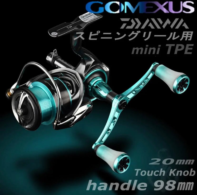 Gomexus✨galaxy チタンノブ 20mm ブラック 熱販売 - リール