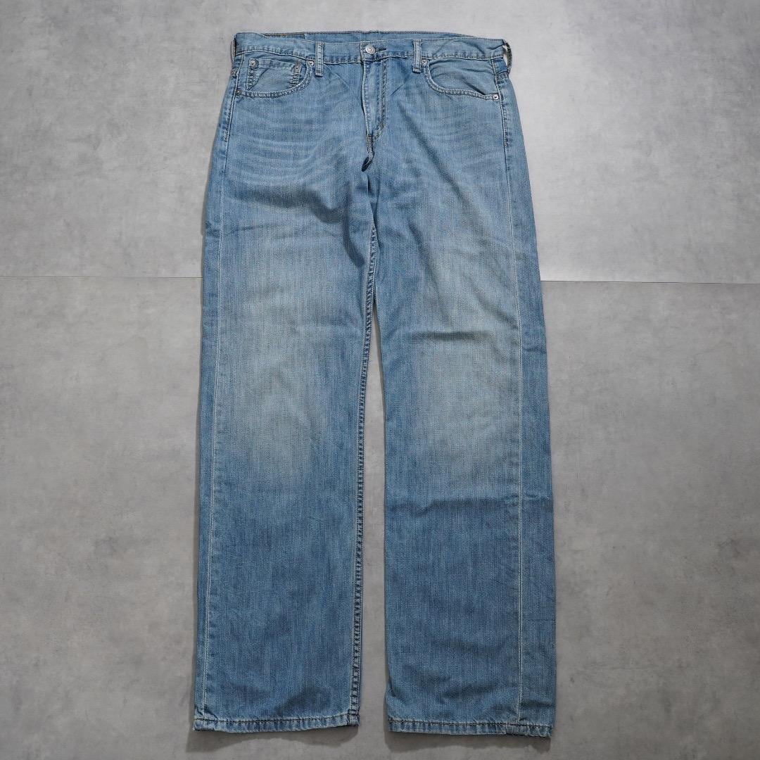 リーバイス569 Levis W33 ブルーデニム 青 ヒゲ 古着 16575