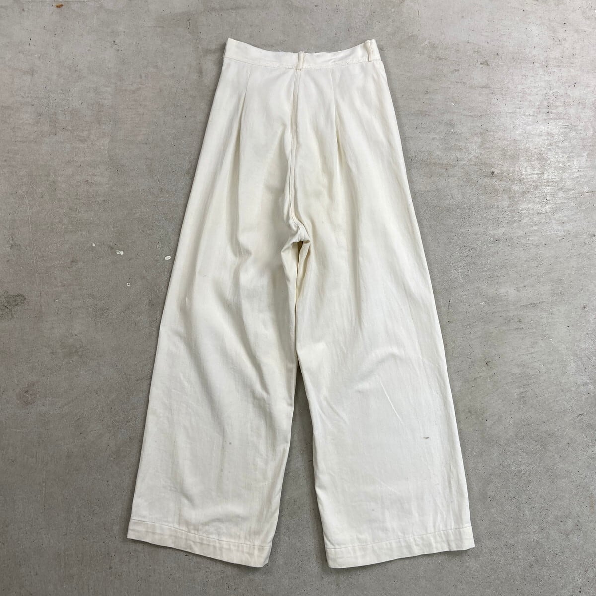 50s ホワイト コーデュロイパンツ メモリアル ヴィンテージ 60s 40s 1960s コーデュロイメモリアルパンツ 