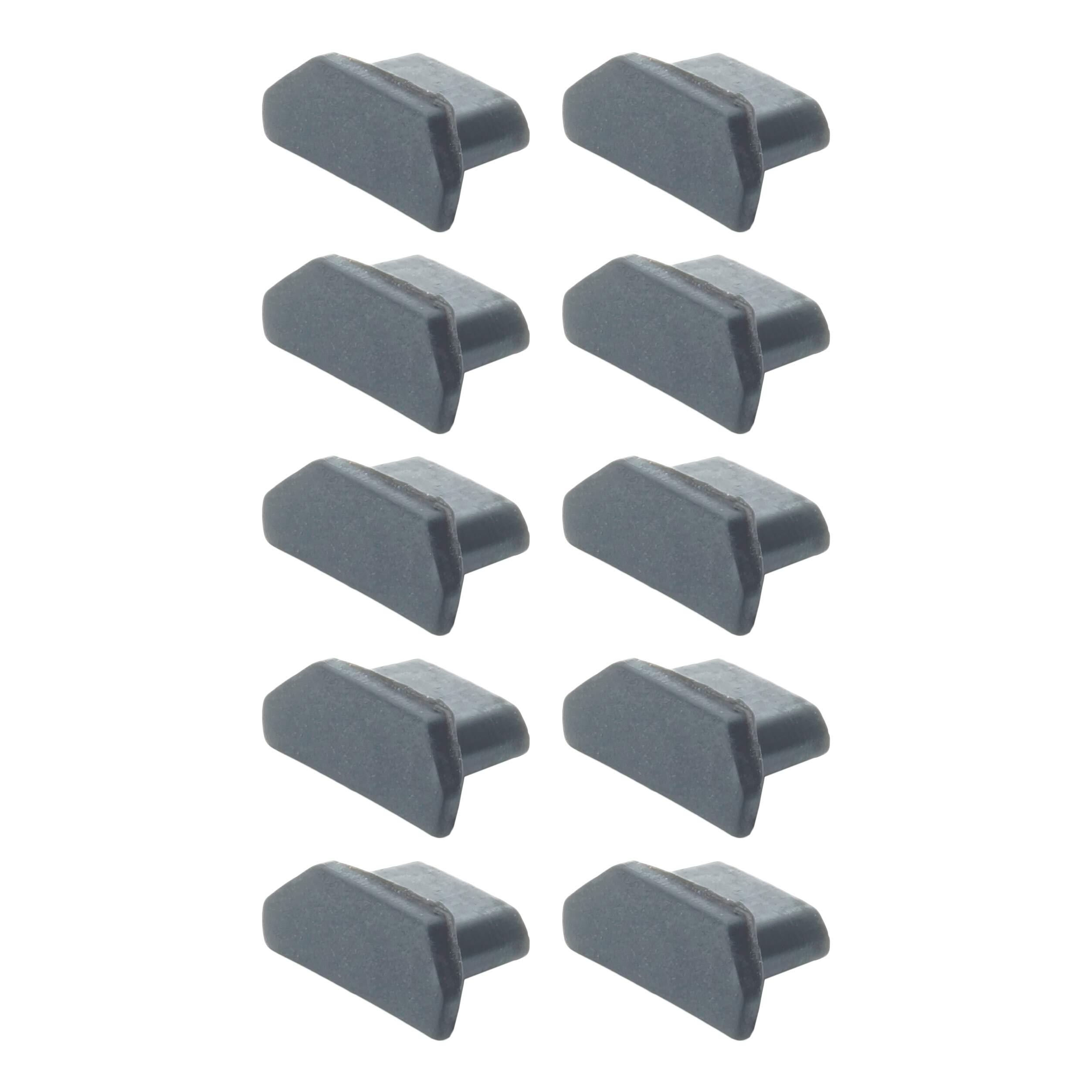【新着特価】KOYOKOMA コネクタ 保護キャップ 保護カバー ホコリ防止 カバー キャップ USB MicroUSB Type-C パソコン コネクター PC タブレット (ブラック/Bタイプ)