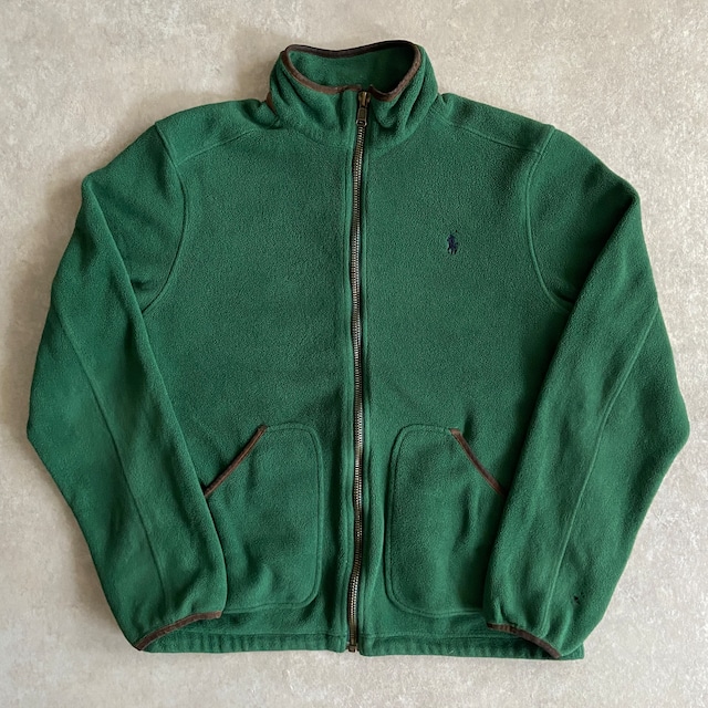 1990s  Polo Golf Ralph Lauren  Fleece Zip Jacket  M　H765