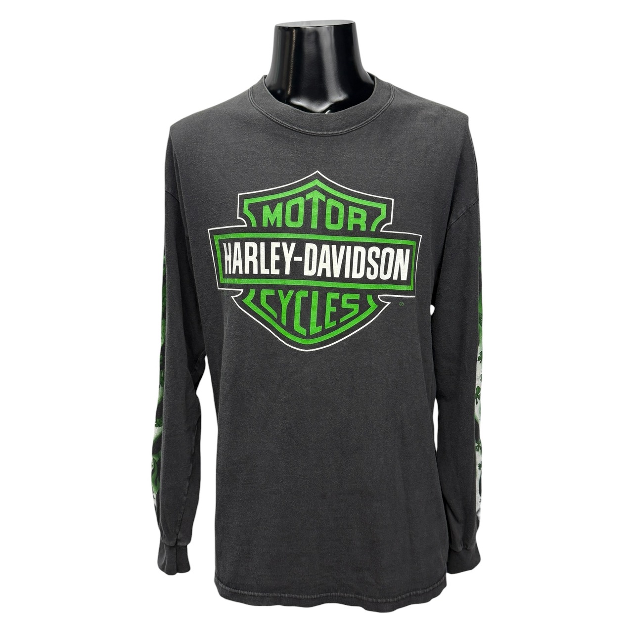 【HARLEY-DAVIDSON】ハーレーダビッドソン "SAVANNAH ST. PATRICK'S DAY" 00's ロングスリーブTシャツ
