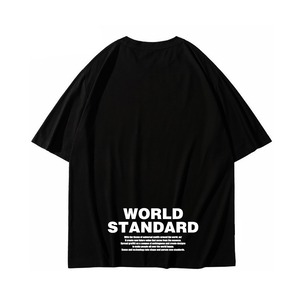 WORLD STANDARD/クルーネックプリントTシャツ/WSHT-060