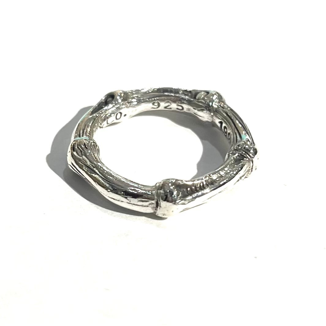 TIFFANY&CO.】2065 TIFFANY &CO バンブーリング 14-15号／シルバー925