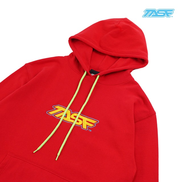 50%OFF!!　TASF / Logo Hoodie / Red