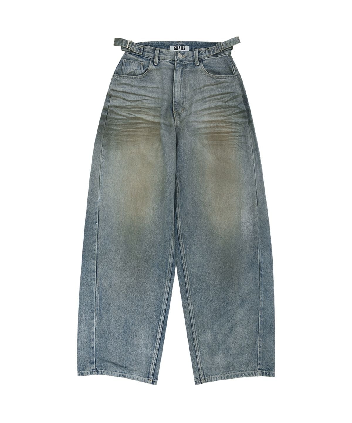 ☆RIIZE ソンチャン 着用！！【GRAILZ】COATED BALLON DENIM PANTS