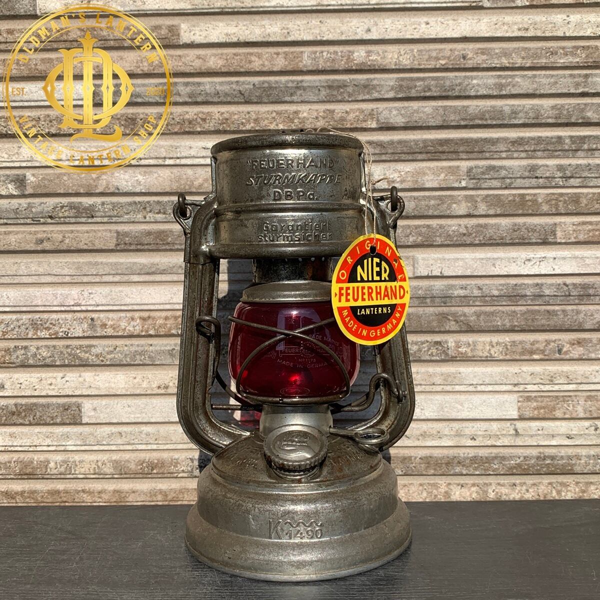 未使用品 FEUERHAND 176 DBP a. STK k1490 red auer glass