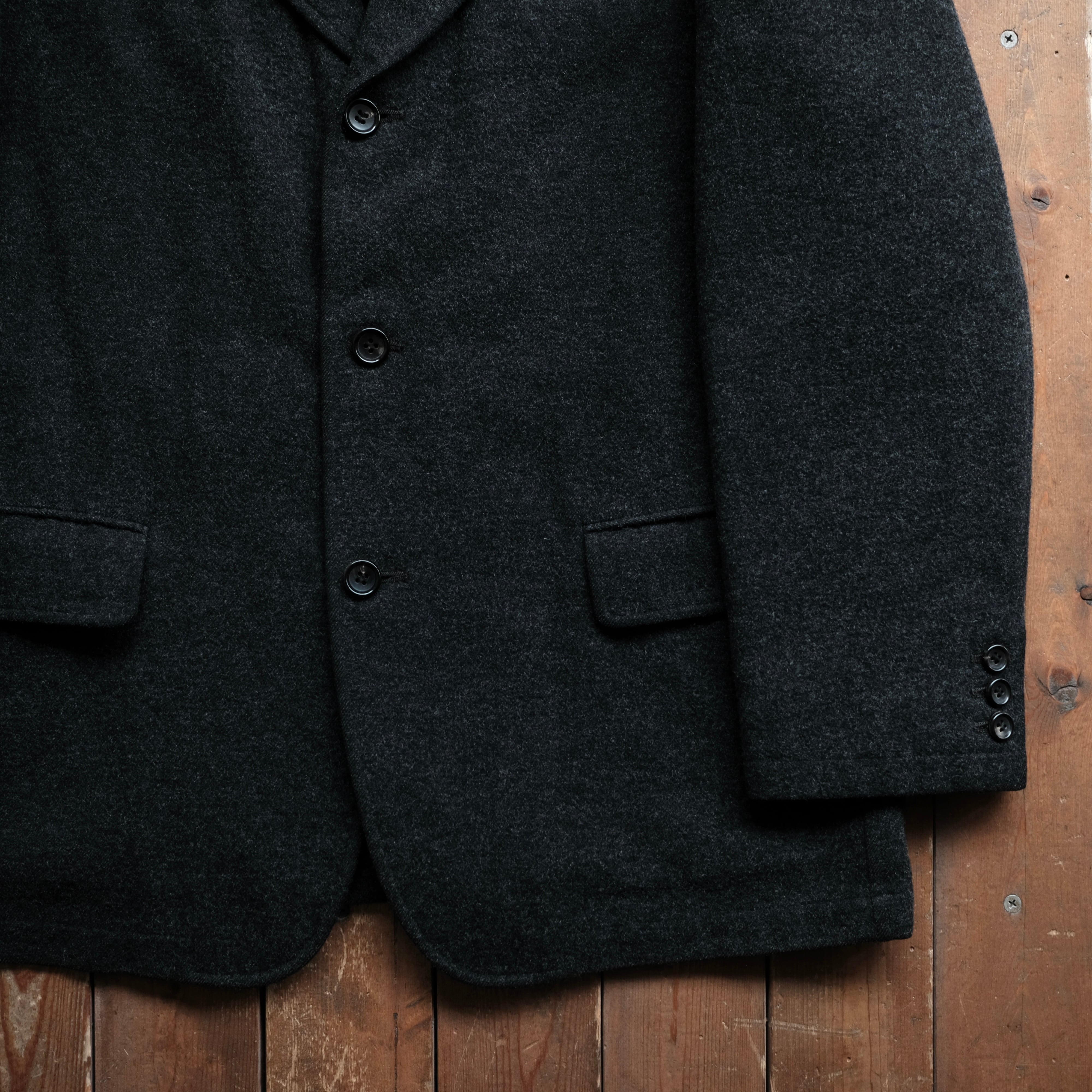 COMME des GARCONS HOMME 田中期 99AW COTTON/WOOL TAILORED JACKET