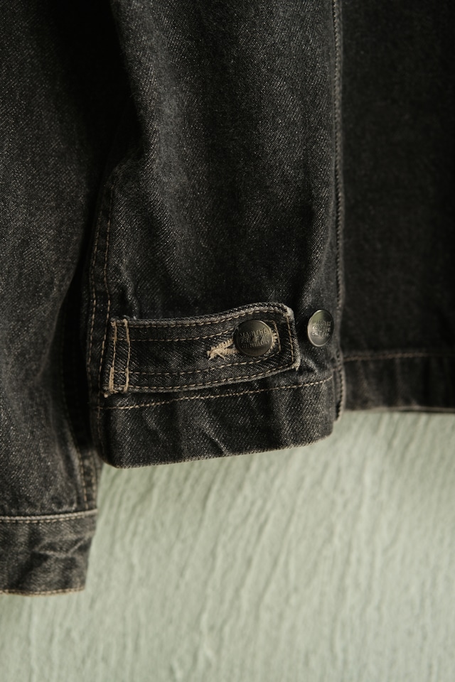Utah/“MARITHE’ FRANCOIS GIRBAUD” Yarn-dyed denim jacket