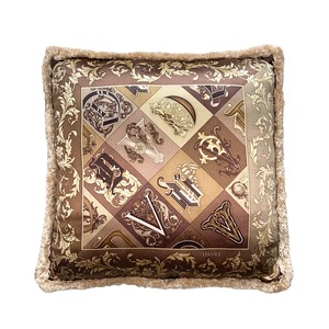 VERSACE silk cushion