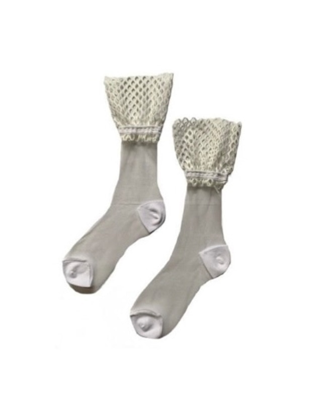 【FAKUI】BIG MESH SEE-THROUGH SOCKS