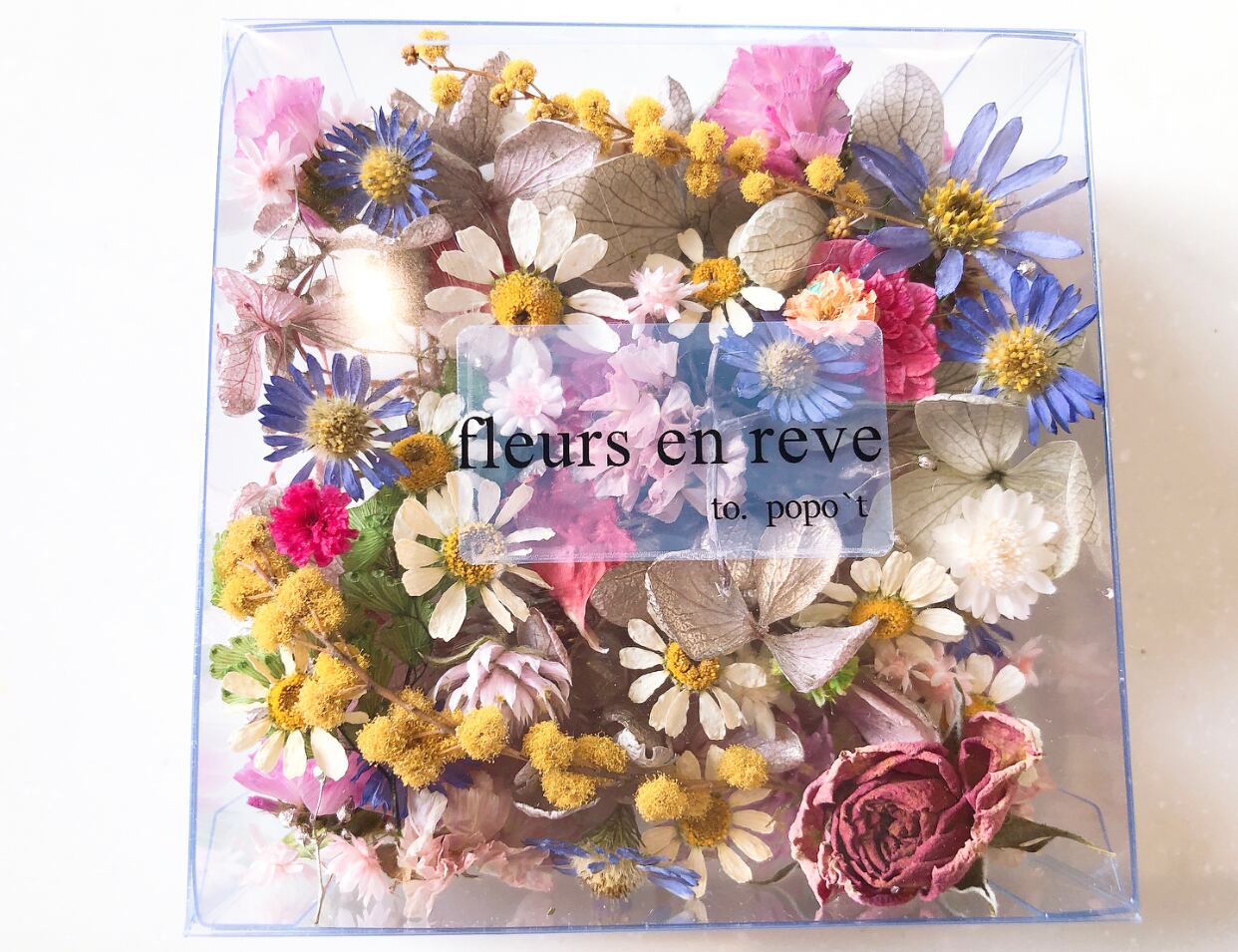 小さいお花詰め合わせbox Popo T ドライフラワーと雑貨のお店