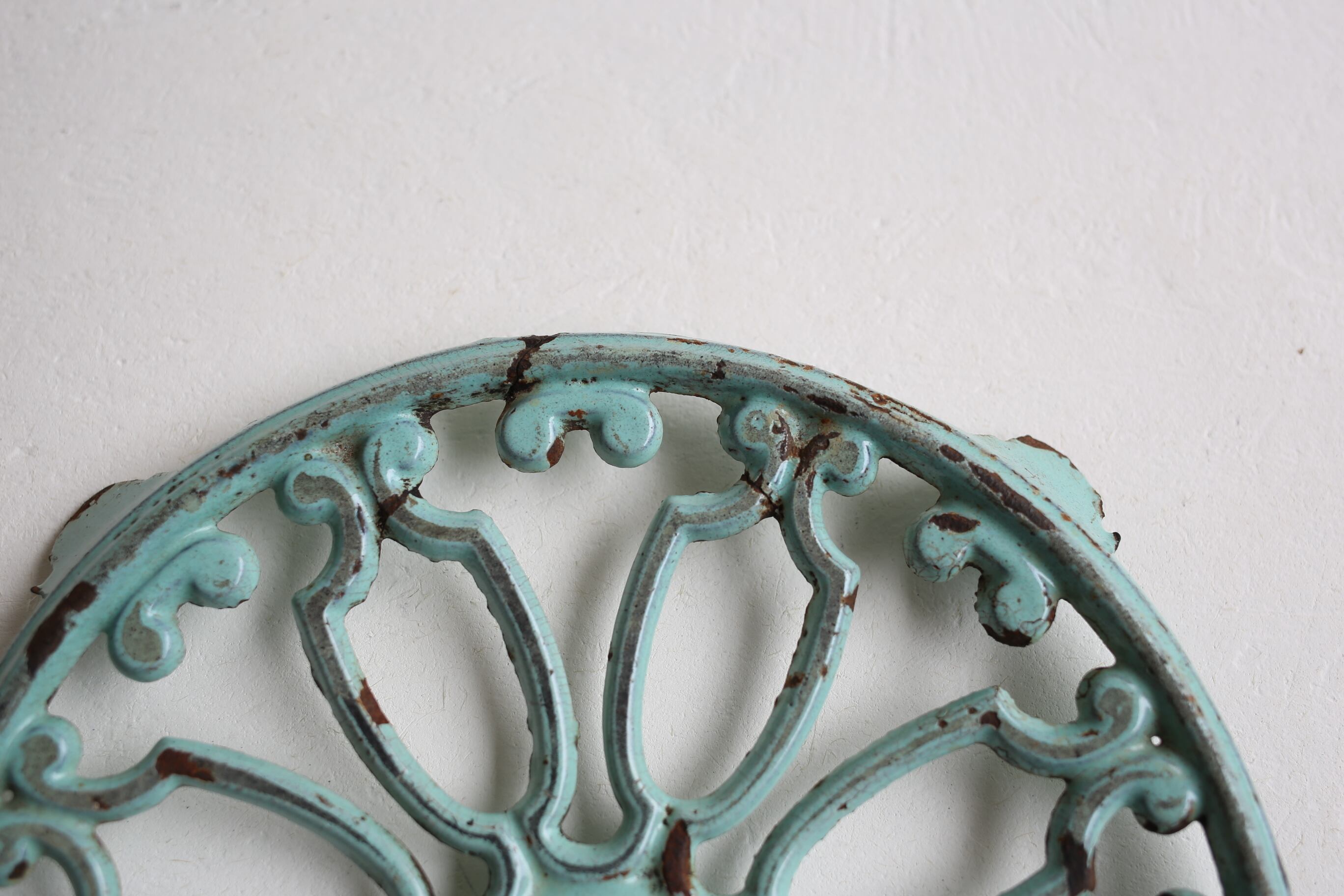 vintageフランス アンティーク アイアントリベット ヴィンテージ 鍋敷き フランス アンティーク ヴィンテージ 鍋敷き トリベット 鋳物