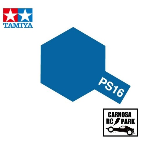 【TAMIYA タミヤ】ポリカーボネートスプレーメタリックブルー［PS-16］