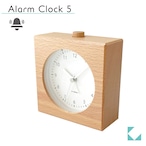 KATOMOKU Alarm Clock 5 ナチュラル km-78N