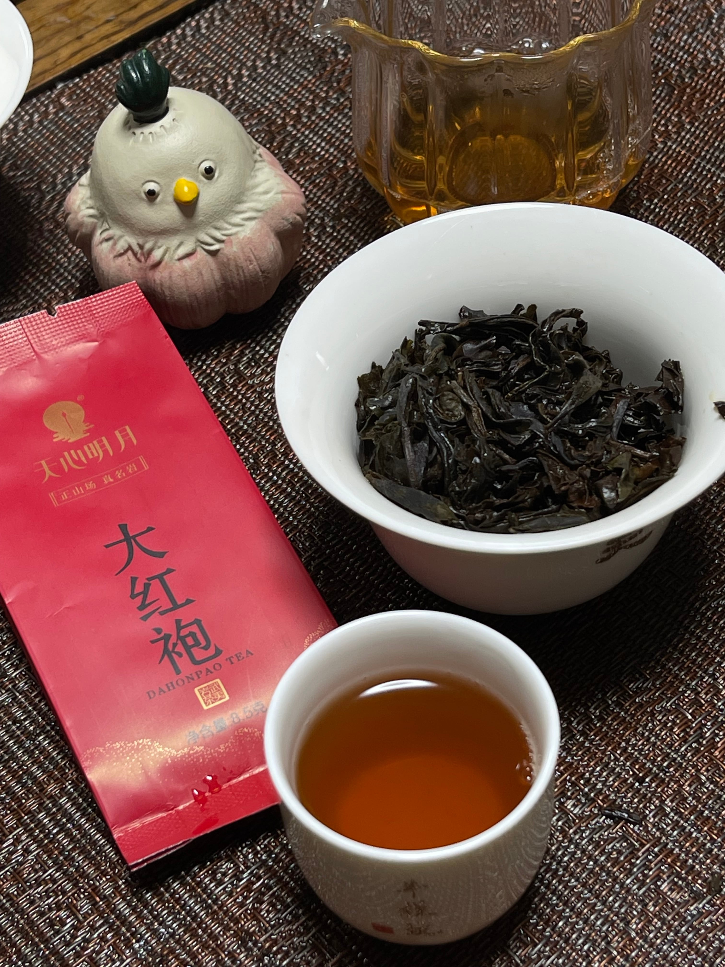 中国風 茶寵・蒜鳥（立ち姿）】 | 核心正岩茶専門店 皇御茗茶葉