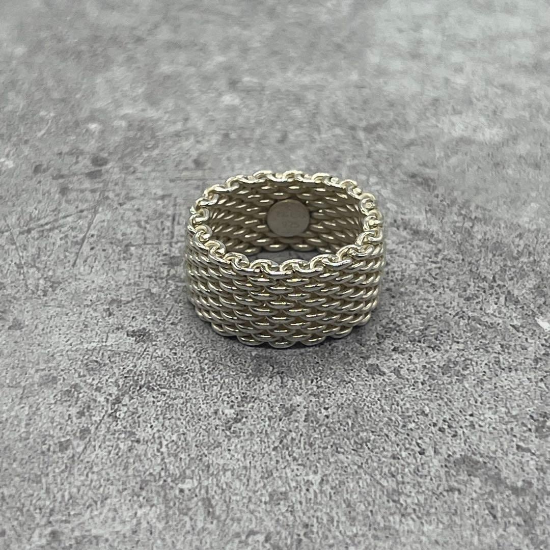 ティファニー TIFFANY&CO サマセットリング 10号 メッシュ SV ティファニー TIFFANY&CO サマセットリング 10号 メッシュ SV | Refind