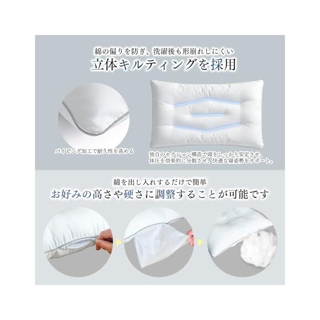 CozySleep 枕 低め 極スリム2cm 首が痛くならない 低い枕 首や肩の負担