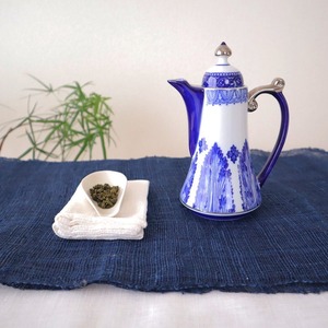 陶磁 茶壺 ティーポット（青花）
