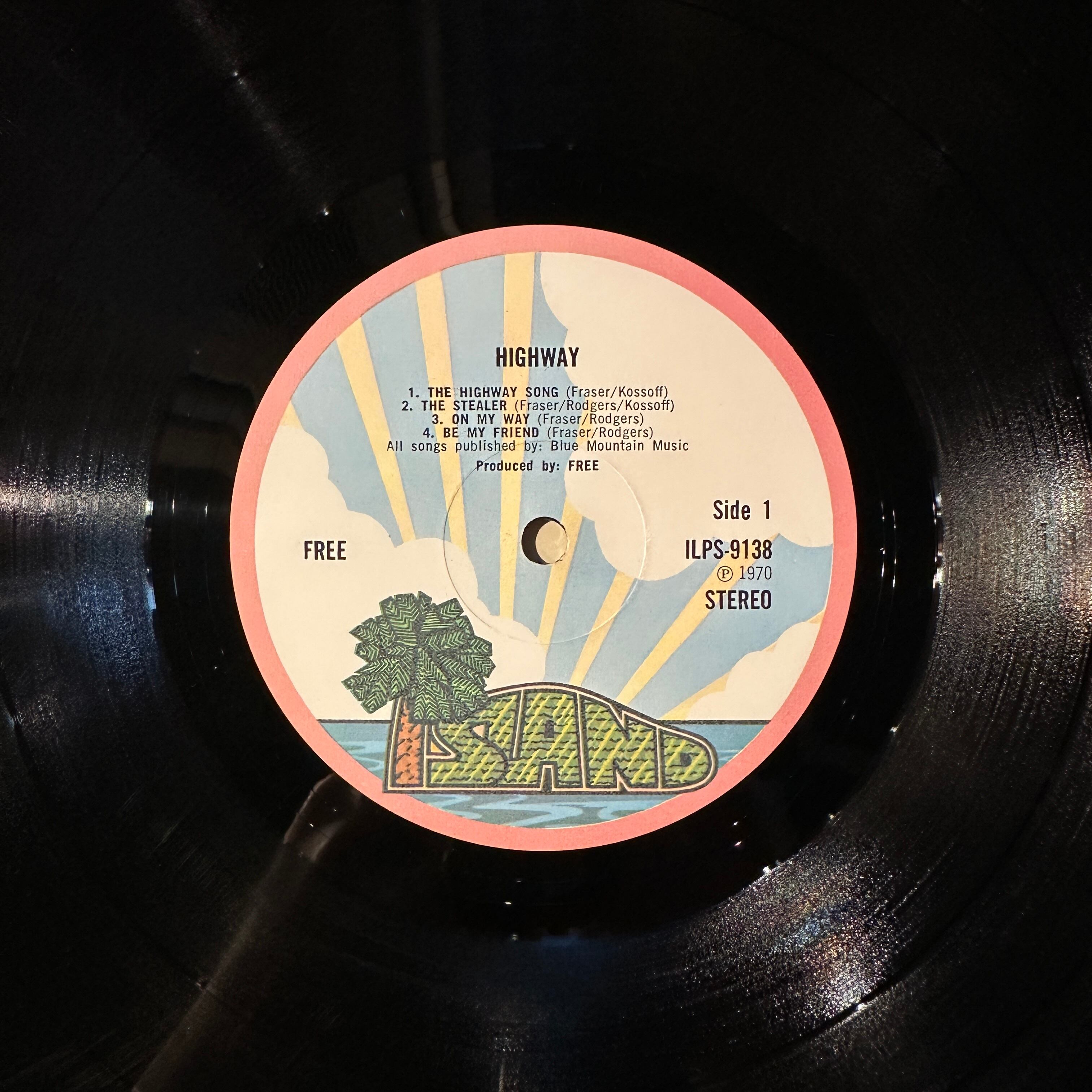 LP】FREE/Highway | SORC 中古アナログレコード専門店